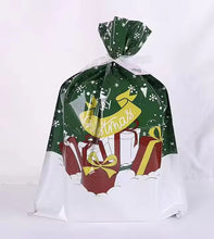 Drawstring Christmas REUSABLE Gift Bags (biodegradable) small (24x 32 cm) 10 pcs   $14.70 - Santas Workshop Direct