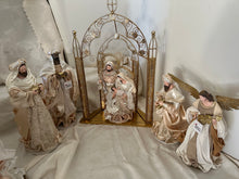 Nativity set (36cm Holy Family) Gazebo (65 cm approx.) 3WiseMen 40 cm and Angel 40 cm