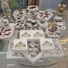 EID Ramadan / EID Mubarak Gift 16 grid chocolate candy  cookie bakery box x 6 pcs