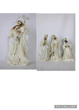 21' (55cm) Christmas Religious Handmade HOLY FAMILY 55cm 15.75” Unique Artisian Handmade Premium Exclusive Christmas Nativity figurine Three Kings 38 cm