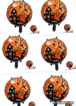 6PCS Halloween Foil Balloons 18 Inch – Spooky Party Decorations for Halloween Celebrations, Events & Home Décor