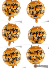 6PCS Halloween Foil Balloons 18 Inch – Spooky Party Decorations for Halloween Celebrations, Events & Home Décor