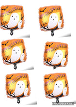 6PCS Halloween Foil Balloons 18 Inch – Spooky Party Decorations for Halloween Celebrations, Events & Home Décor 18 inch (40 cm)