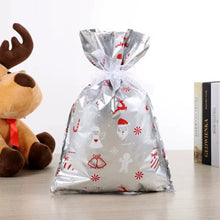 Gift for Her/Him 5/8/ 10 pcs  Set Christmas Gift Bags, Christmas Party Gift Wrapping, Christmas Tree Decoration Drawstring Bags, Cute Cartoon Design, Santa Claus Gift Bags, Holiday Gift Wrapping, Convenient Drawstring Function, Reusable