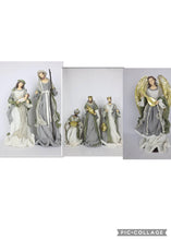 19.75″ Holy Family, 25.75″ Three Kings & 19.5″ Angel Handmade Nativity Set – Large Christmas Religious Display (50–65cm)