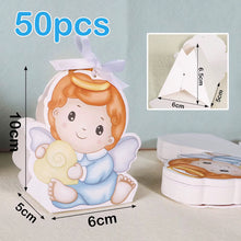 Blue Bear Gift Boxes Baby SHower Party Favors Teddy Bear Gift Box for Kids Birthday Baby Shower Party 12pcs