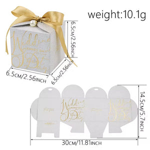 Gold Wedding Favour Gift box 12pcs pre order