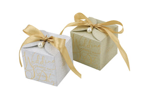 Gold Wedding Favour Gift box 12pcs pre order