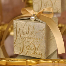 Gold Wedding Favour Gift box 12pcs pre order