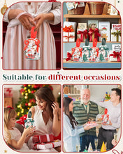 Christmas Gift Wrapping Bags With Drawstring Red and Green Candy Xmas Gift Bags Reusable Canvas Santa Bag for Xmas Present Party - Santas Workshop Direct 