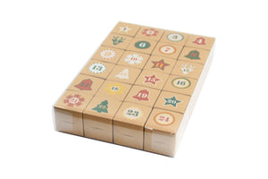 Christmas 24 Calendar Advent Countdown Small Candy Chocolate Kraft Paper Boxes