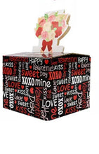 1pc Valentines days celebration pop up pull out money surprise 3D card