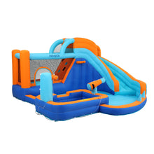AirMyFun Kids Inflatable Pool Water Slide Park Jumping Castle Bounce 382X381CM - Santas Workshop Direct 