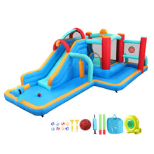 Kids Inflatable Water Slide Splash Pool Park Jumping Castle Bounce 615X322CM - Santas Workshop Direct 