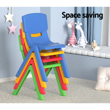 Keezi 9PCS Kids Table and Chairs Set Children Study Desk Furniture Plastic 8 Chairs - Santas Workshop Direct 