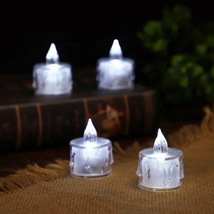 LED  Tea Candles light Battery Power Candle Lamp for wedding Christmas Halloween Home Decor Santas Workshop Direct