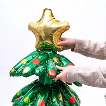 Large 3D DIY Christmas Tree Balloon Splicing Foil Balloons for Xmas Merry Christmas Party Home Decor. pre order Santas Workshop Direct