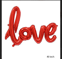 Love Heart Foil Balloons Valentine's Day Wedding Decoration Party Supplies Santas Workshop Direct