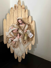 23" Holy Family Wall Decor Hanging Frame – Religious Christian Christmas Wall Art Decoration