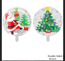 Merry Christmas Foil Balloons Party Decor - Santas Workshop Direct