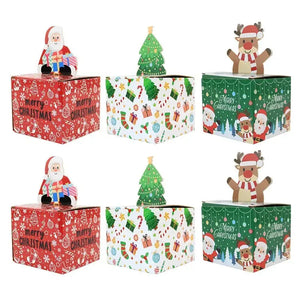 Merry Christmas Funny Christmas Money Holder Surprise Set with Pull Cash Gift Money Box Paper Boxes Santas Workshop Direct