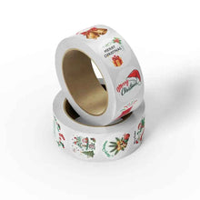 1000PCS Christmas Stickers – 5 Rolls of 200 Festive Seal Labels, Christmas Designs for Gift Wrapping, Boxes, Envelopes, Party Favors & Holiday Packaging