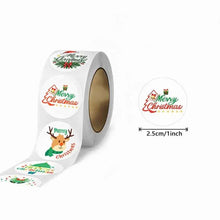 1000PCS Christmas Stickers – 5 Rolls of 200 Festive Seal Labels, Christmas Designs for Gift Wrapping, Boxes, Envelopes, Party Favors & Holiday Packaging