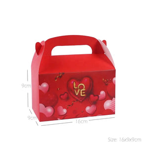 Valentine’s day / Mother’s Day Cup Cake Candy  Cookie Gift Box x 12 pcs Santas Workshop Direct