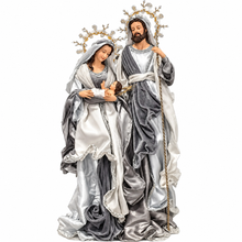 42.5” Holy Family Christmas Religious Handmade Nativity Set – Large 110cm Indoor Decoration for Christmas Display