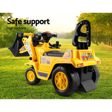 Keezi Ride On Car Toys Kids Excavator Bulldozer Sandpit Digger Car Pretend Play - Santas Workshop Direct 