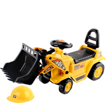 Keezi Ride On Car Toys Kids Excavator Bulldozer Sandpit Digger Car Pretend Play - Santas Workshop Direct 