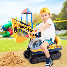 Keezi Ride On Car Toys Kids Excavator Digger Sandpit Bulldozer Car Pretend Play - Santas Workshop Direct 