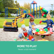 Keezi Ride On Car Toys Kids Excavator Digger Sandpit Bulldozer Car Pretend Play - Santas Workshop Direct 