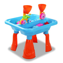 Kids Sandpit Pretend Play Sets Beach Toys Outdoor Sand Water Table Set - Santas Workshop Direct 