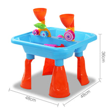 Kids Sandpit Pretend Play Sets Beach Toys Outdoor Sand Water Table Set - Santas Workshop Direct 