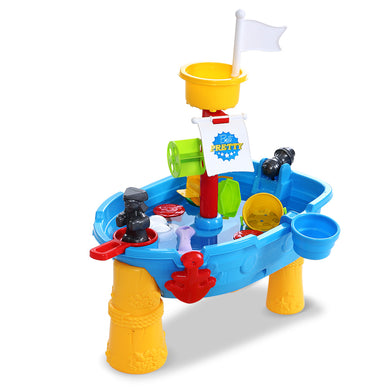 Kids Sandpit Pretend Play Set Outdoor Toys Water Table Activity Play Set - Santas Workshop Direct 