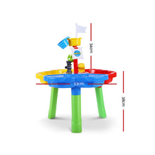 Keezi Kids Sandpit Pretend Play Set Outdoor Sand Water Table Beach Toy - Santas Workshop Direct 