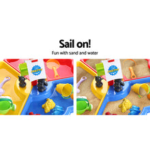 Keezi Kids Sandpit Pretend Play Set Outdoor Sand Water Table Beach Toy - Santas Workshop Direct 