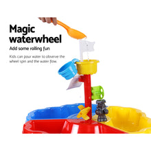 Keezi Kids Sandpit Pretend Play Set Outdoor Sand Water Table Beach Toy - Santas Workshop Direct 