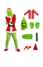 PRE ORDER Xtra Large Grinch  Suit 7 pcs Santas Workshop Direct