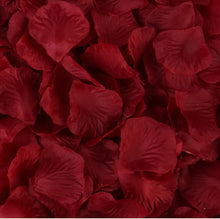 100 Pcs/Pack Artificial Flower Rose Petals for Wedding Valentine's Day Decor DARK RED Santas Workshop Direct