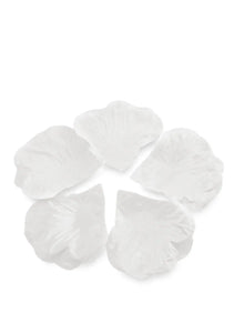 100 Pcs/Pack Artificial Flower Rose Petals for Wedding Valentine's Day Decor WHITE Santas Workshop Direct