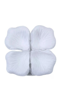 100 Pcs/Pack Artificial Flower Rose Petals for Wedding Valentine's Day Decor WHITE Santas Workshop Direct