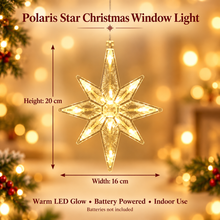PRE ORDER 4pcs, Christmas Hanging Suction Cup LED Ornaments, Party Packs, Christmas Decorations, Polaris Snowflake Tree Bell Shaped String Lights, Window, Curtain, Battery Powered, Party Decorations, Christmas Lights, (Battery Not Included)