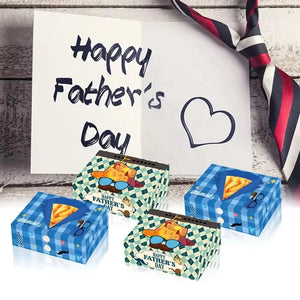 Fathers Day gift cookie/candy box x 12pc Santas Workshop Direct