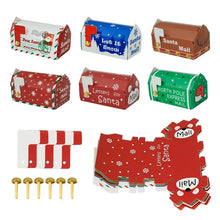 Christmas Red mail box letters to Santa Box x6 pcs Santas Workshop Direct