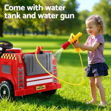 Rigo Kids Ride On Car Electric Fire Engine Fighting Truck with Water Gun Music - Santas Workshop Direct 