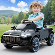 Rigo Kids Electric Ride On Car Toys Cars Horn Music Remote Control 12V Black - Santas Workshop Direct 