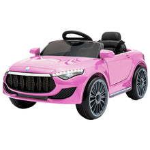 Rigo Kids Electric Ride On Car Toys Cars Headlight Music Remote Control 12V Pink - Santas Workshop Direct 