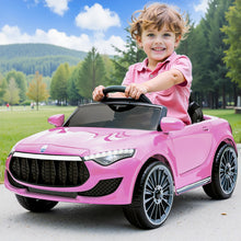Rigo Kids Electric Ride On Car Toys Cars Headlight Music Remote Control 12V Pink - Santas Workshop Direct 